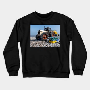 Tractor on the beach Crewneck Sweatshirt